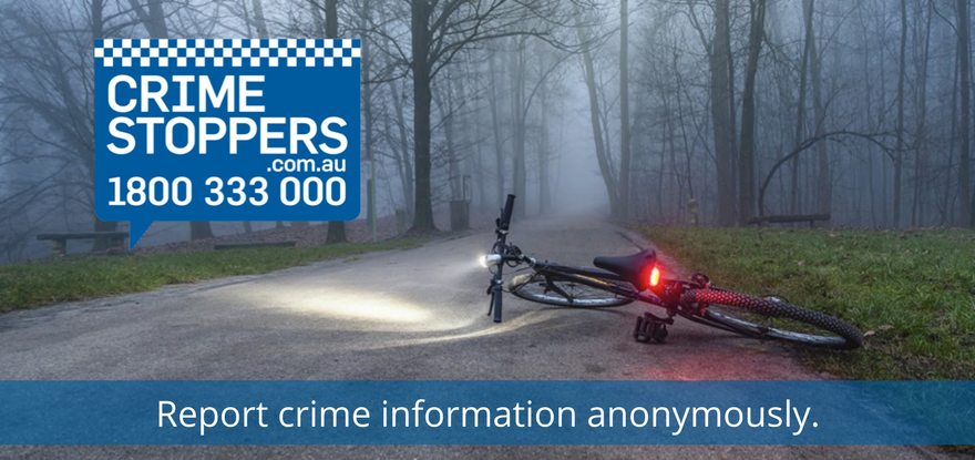 Crime Stoppers image. Report crime anonymously.